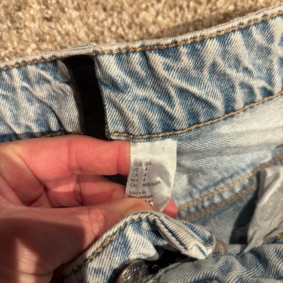 Vintage Divided Light Blue Straight Leg Jeans - Picture 4 of 4